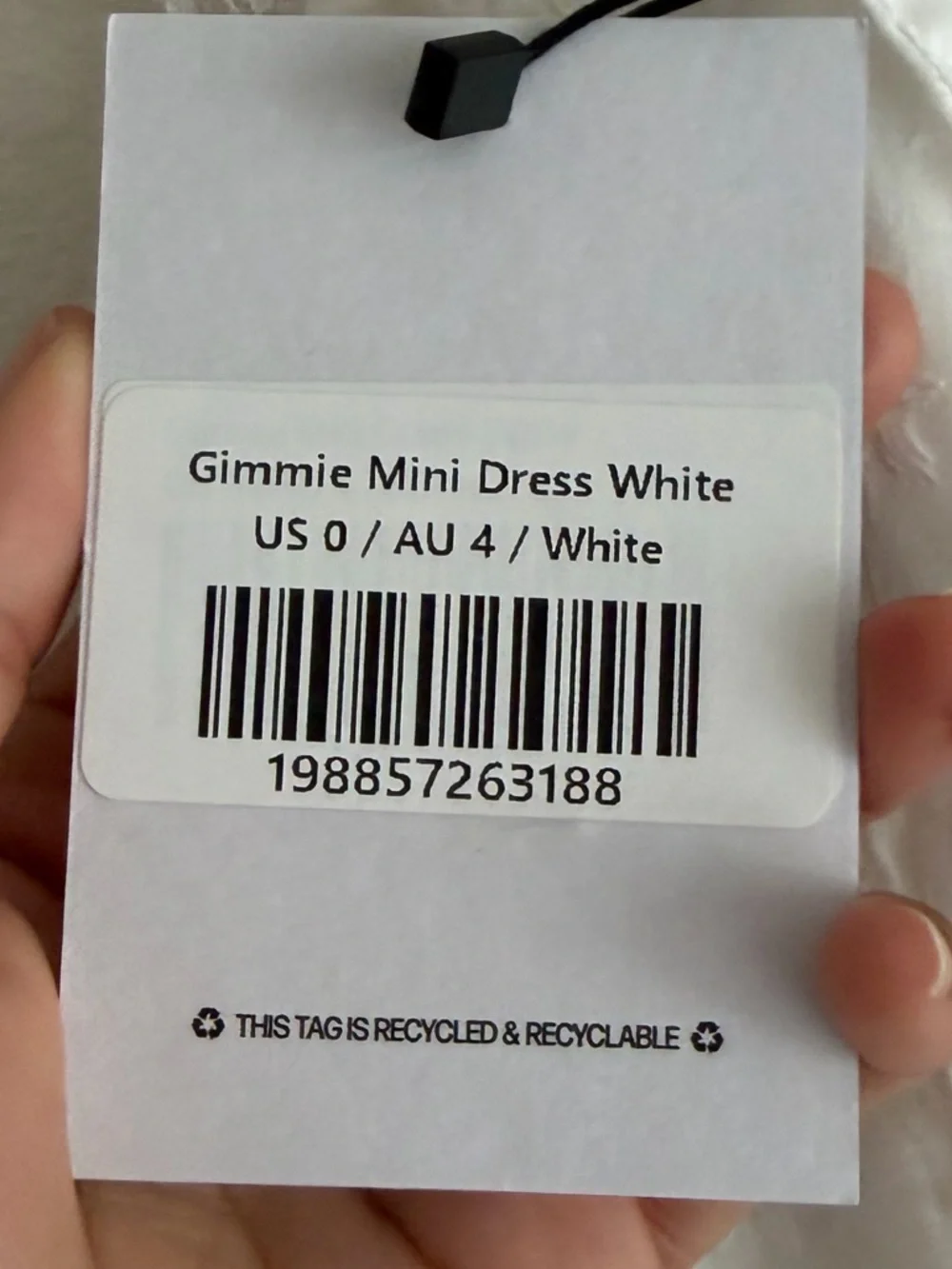 Princess Polly Gimmie Mini Dress in White - Delicate Embroidered Slip - Picture 6 of 9